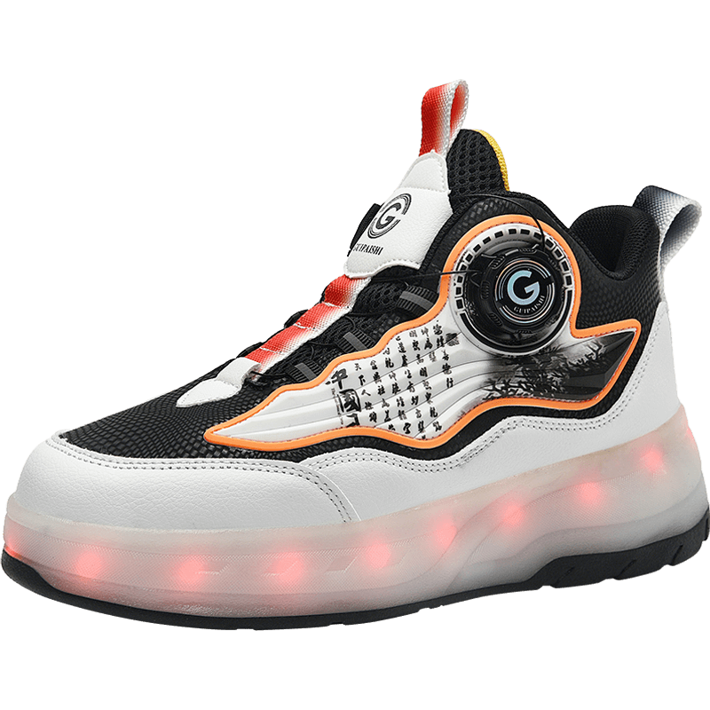 Children's roller skates, girls' shoes, double-wheel roller skates, students' invisible roller skates with wheels